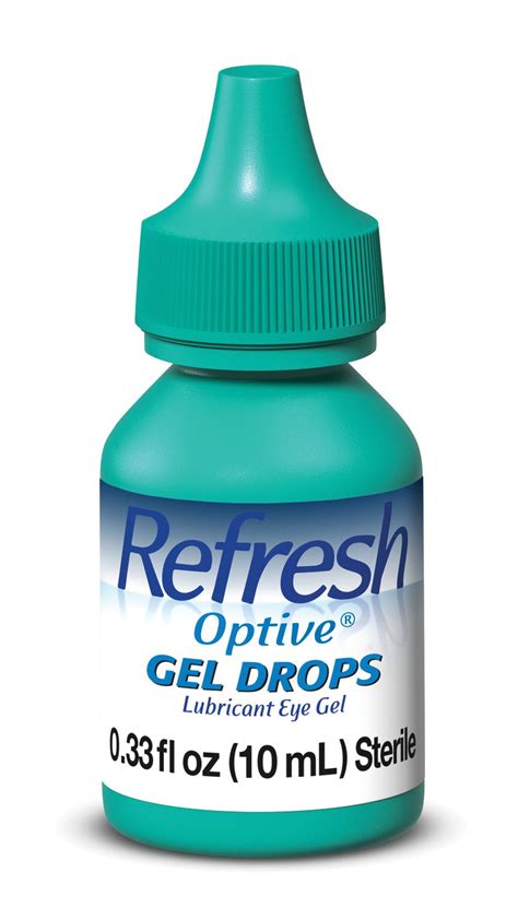 Refresh Optive Gel Drops Lubricant Eye Gel 033 Oz