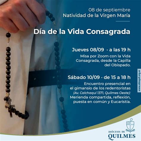 Celebraciones por el día de la Vida Consagrada Diócesis de Quilmes