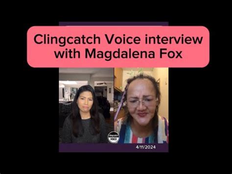 With Magdalena Fox Clingcatchvoice Tiktok Livestream Interview