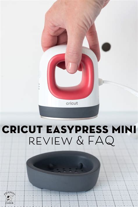 Cricut EasyPress Guide & EasyPress Mini Review - The Polka Dot Chair