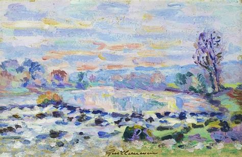 Armand Guillaumin Barrage De G Netin Crozant Circa Mutualart