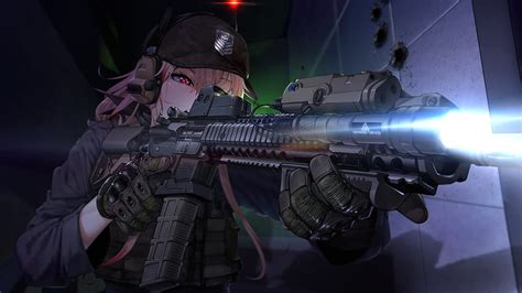 4k Free Download Sop Ii Sicko Mode M4 Sopmod Ii Girls Frontline Badass Gfl Girl Anime Hd