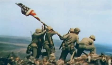 10 New Raising The Flag On Iwo Jima In Color Full Hd 1920×1080 For Pc Desktop 2024