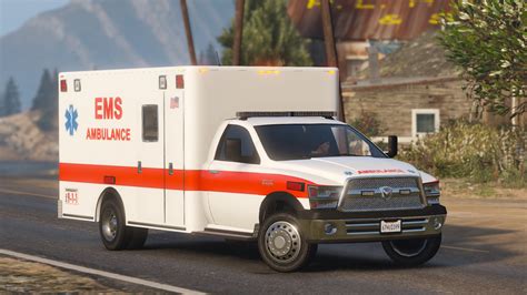 Ems Ambulances Generic Design Livery Pack Lore Friendly Gta Mods