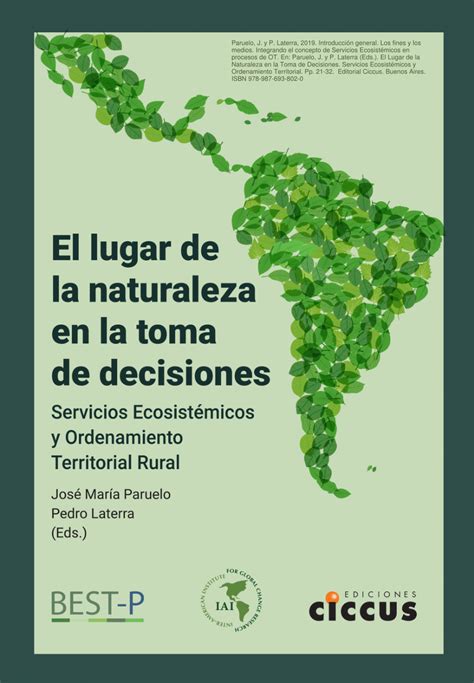 PDF Introducción In Laterra and Paruelo El Lugar de la Naturaleza