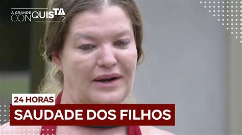 Dona Geni Chora Por Passar Dia Das M Es Longe Dos Filhos Pela Primeira