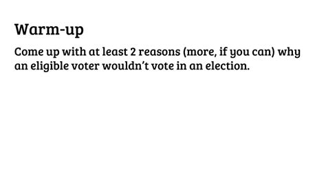 Voter Turnout How Can Voter Turnout Across Demographic Groups Influence