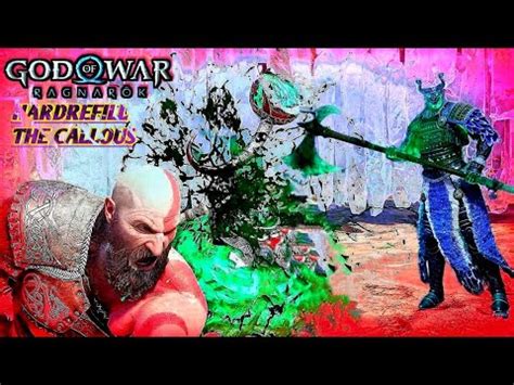 God Of War Ragnarok Hardrefill The Callous Boss Fight YouTube