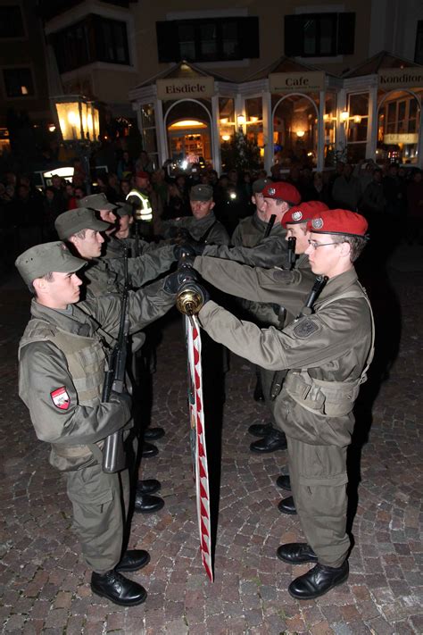 Bundesheer Aktuell Feierliche Angelobung Von 160 Rekruten In Saalfelden