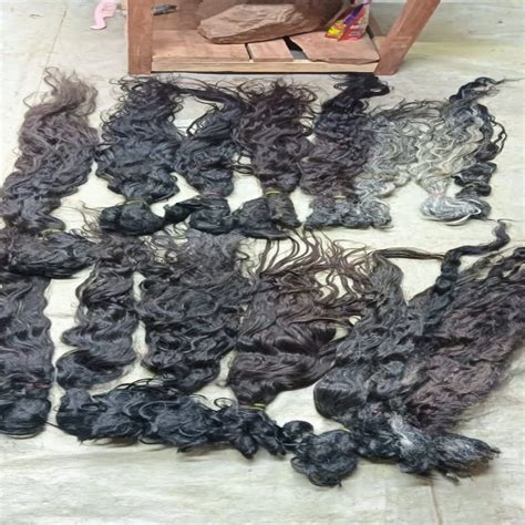 Natural Black Human Straight Hair, For Personal, Hair Grade: Remy at Rs ...