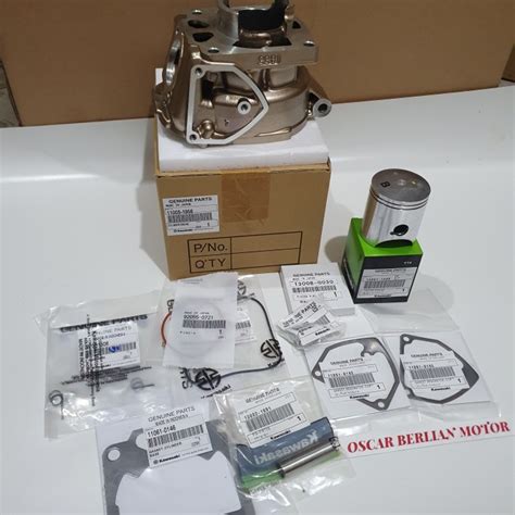 Jual Paket Blok Gold Piston Seher Ring Packing Ninja Rr R Ss Ori