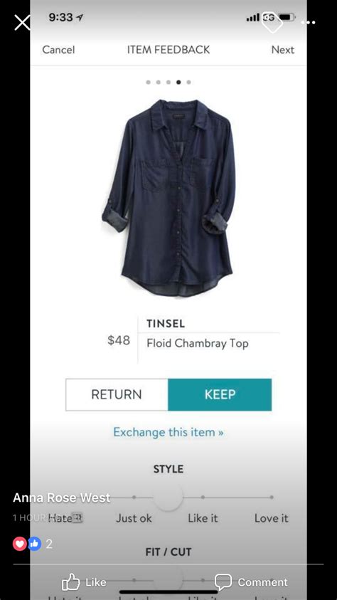 Pin On Stitch Fix Style Inspiration Chambray Top Style Style