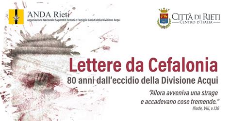 LETTERE DA CEFALONIA VENERDÌ 15 DICEMBRE UN EVENTO A SANTA LUCIA IN