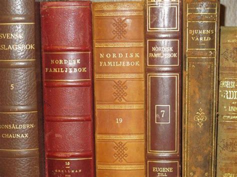 Collection of Leather Bound Classic Books