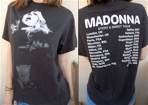 Vintage 00 S Madonna Tour T Shirt Etsy