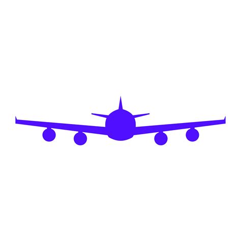 Airplane illustrated on a white background 8270594 Vector Art at Vecteezy