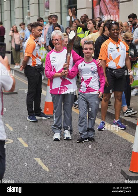 The Queens Baton Relay 2022 Hi Res Stock Photography And Images Alamy