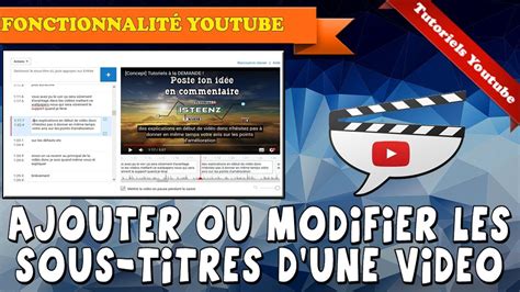 Tuto Comment Ajouter Ou Modifier Les Sous Titres D Une Vid O En Hot