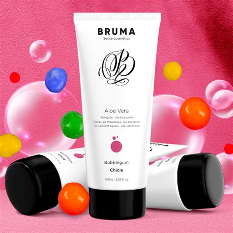 Bruma Aloe Vera Sliding Gel Bubble Gum Flavor Ml Think Organic