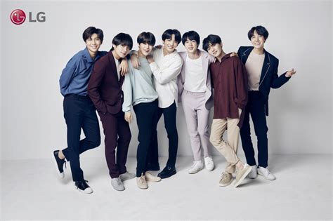 Lg Signs International K Pop Sensation Bts As Global Mobile Ambassadors