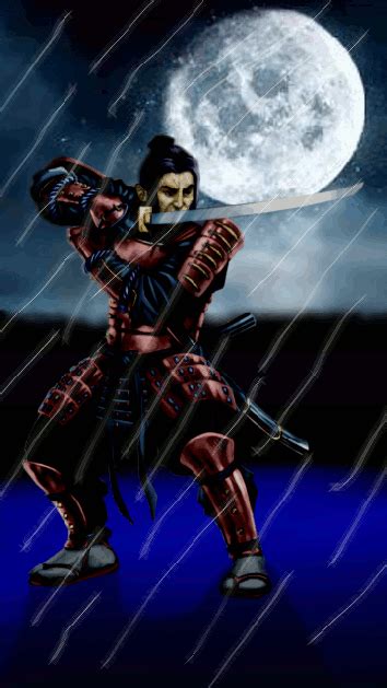 Samurai Animated Wallpaper GIF