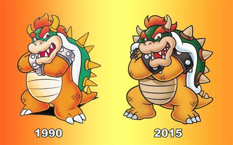 Bowser Artwork 25 Years By Pixel9bit On Deviantart