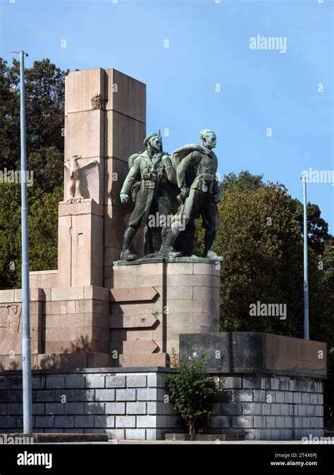 Messine Sicile Italie Septembre Gros Plan Du Monument Aux