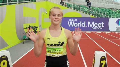 13yr Old Aria Pearce Nike Outdoor Nationals 100m Champion Youtube