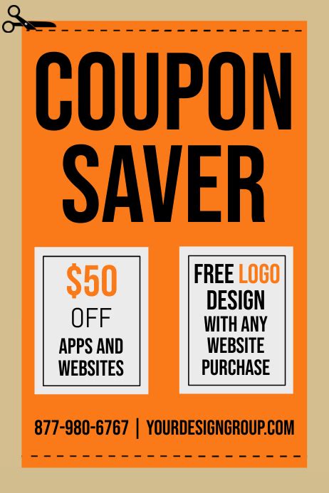 Coupon Flyer Template Postermywall