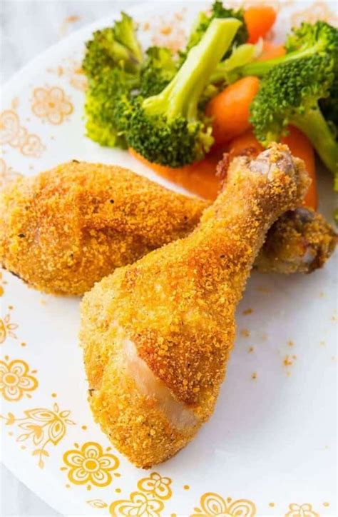 The Best Crispy Oven Baked Chicken Legs - The Kitchen Magpie