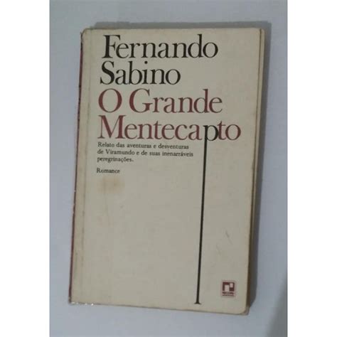 O Grande Mentecapto Fernando Sabino Shopee Brasil