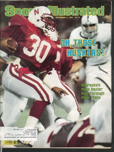 SPORTS ILLUSTRATED Mike Rozler Sydney Maree Darryl Stingley 9/5 1983