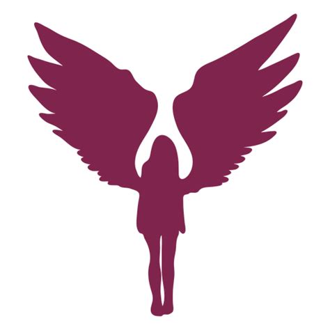 Angel Wings Silhouette Png Designs For T Shirt And Merch