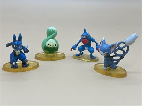 品 セット ポケモン モンコレ スボミー ドクロッグ ニャルマー ルカリオ フィギュア モンスターコレクション Tomy ポケットモンスター