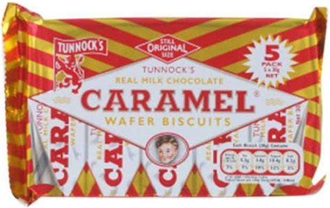 Tunnocks Milk Chocolate Caramel Logs Pack Of Biscuits Amazon Co