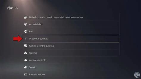 Cómo cambiar la configuración de la cuenta en PS5