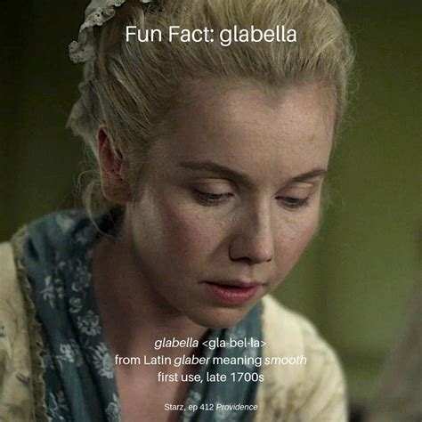 Fun Fact: Glabella – Outlander Anatomy