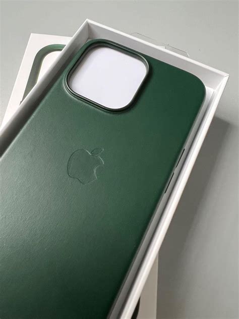 Iphone 13 Pro Apple Magsafe Leather Case Sequoia Green Mobile Phones And Gadgets Mobile