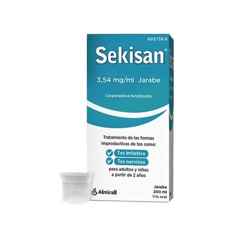 SEKISAN 3 54MG ML JARABE 1 FRASCO DE 200ML