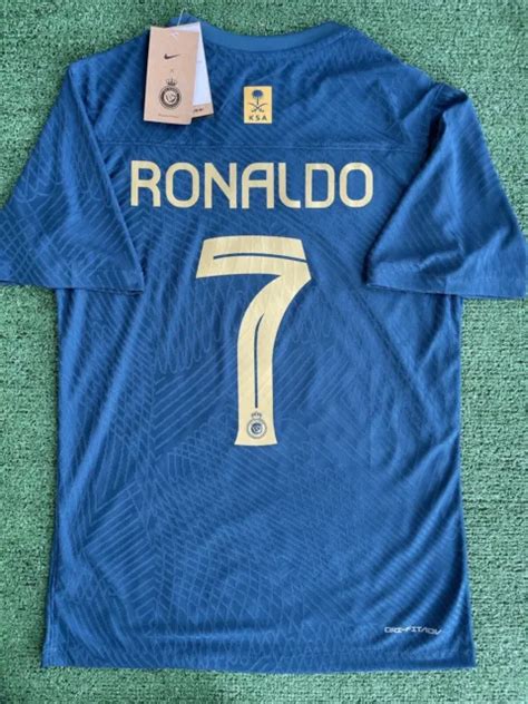 Al Nassr Fc Cristiano Ronaldo Away Jersey Player Version New