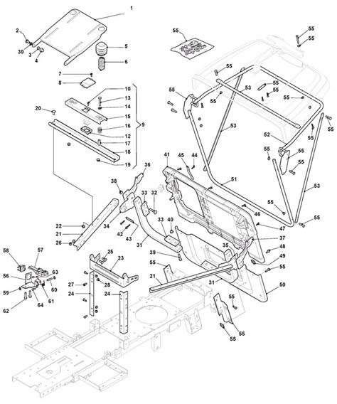 Stiga Combi Hq T St Frame Lawn Turfcare Machinery Parts