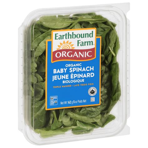 Earthbound Farm Organic Baby Spinach 5 Oz 5 Oz Shipt