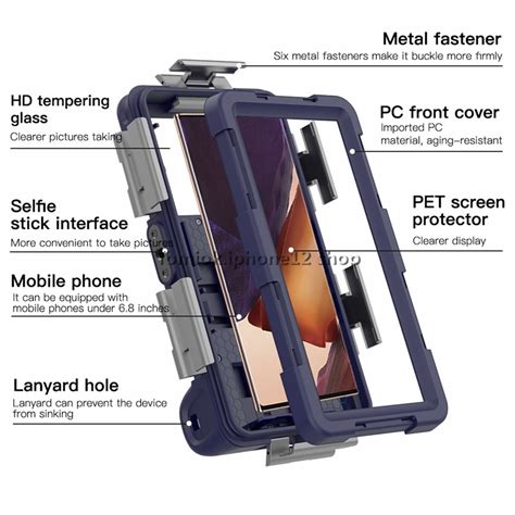 Shellbox New Upgrade Professional Diving Phone Case For Iphone