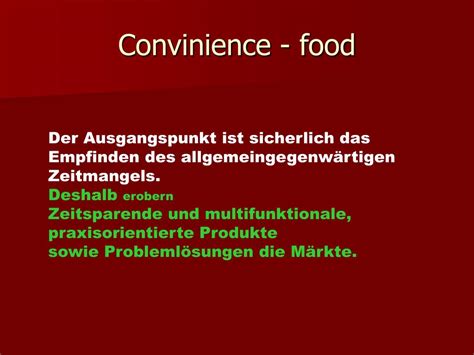 Ppt Convenience Food Powerpoint Presentation Free Download Id875282