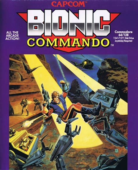 Bionic Commando Cover Or Packaging Material Mobygames