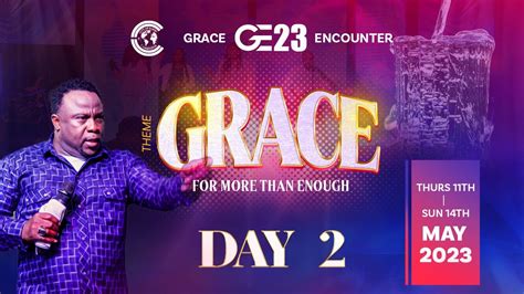 Grace Encounter 2023 With Dr Ini Okpon Day 2 YouTube