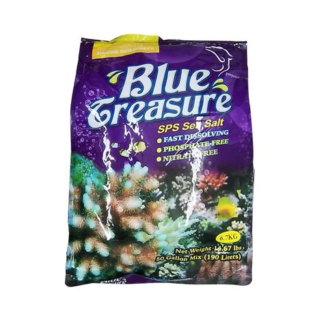 SAL BLUE TREASURE SPS SEA SALT 6 7KG BAG Garagem Do Aquarismo