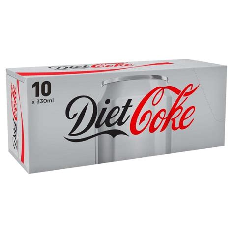 Diet Coke 10 X 330ml Approved Food