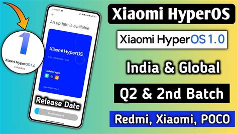 Omg Xiaomi Hyperos India Global Q Nd Batch Update Release Date