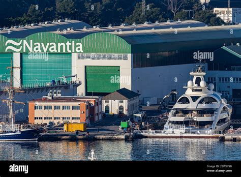 Astillero Navantia En Cartagena España Fotografía De Stock Alamy